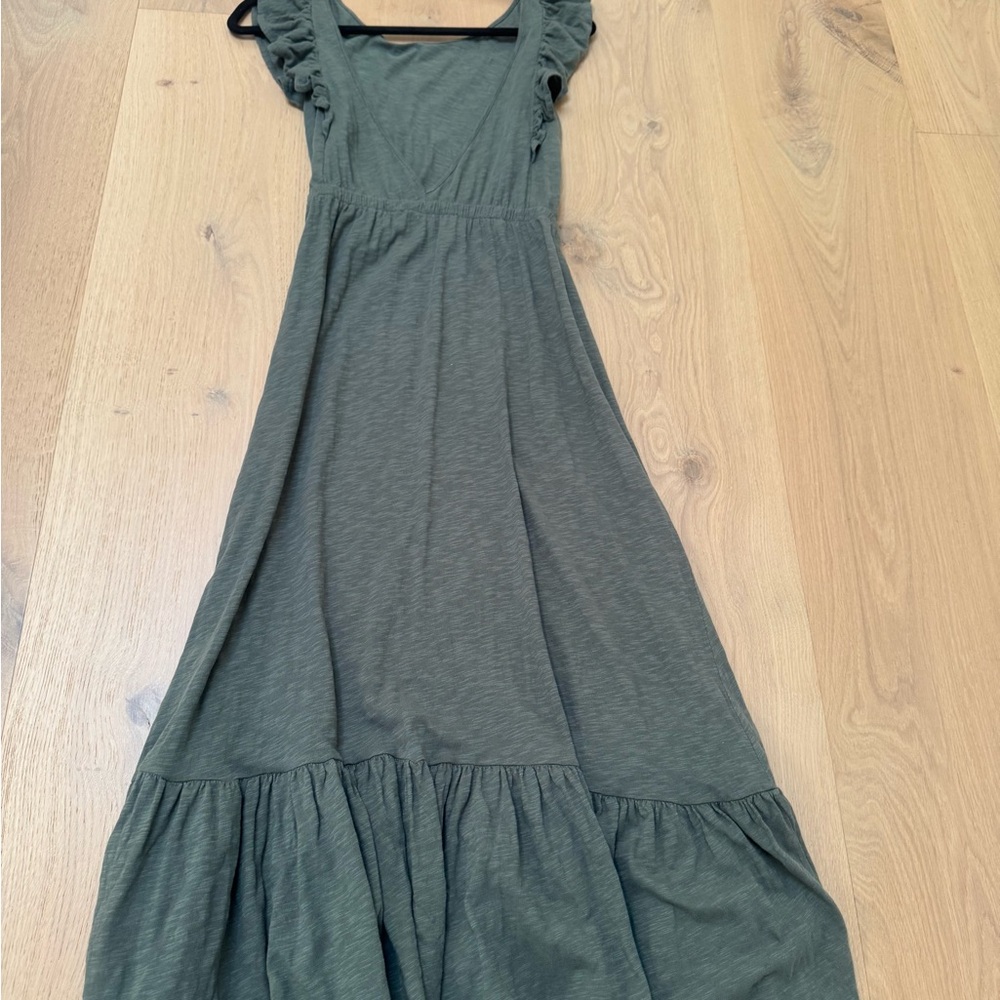 Ba&Sh Kids Casual Olive Dress